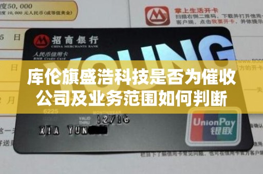 库伦旗盛浩科技是否为催收公司及业务范围如何判断