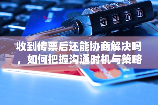 收到传票后还能协商解决吗，如何把握沟通时机与策略？